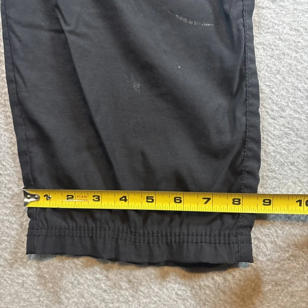 Denali Black Convertible Hiking Cargo Pants Men's 36x30 Nylon Nature (sm Holes)